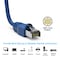 Bestlink Netware CAT6A Shielded (SSTP) Ethernet Network Booted Cable- 1ft- Blue 100851BL - alternate 2